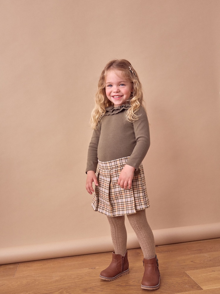 Pink - Set mit Kilt und Strumpfhose (3 Monate bis 10 Jahre) - Bild 1 von 9 Pink - Set mit Kilt und Strumpfhose (3 Monate bis 10 Jahre) - Bild 1 von 9