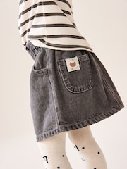 Black/White 100% Cotton Skirt, T-Shirt and Tights Set (3mths-7yrs) - Image 6 of 11