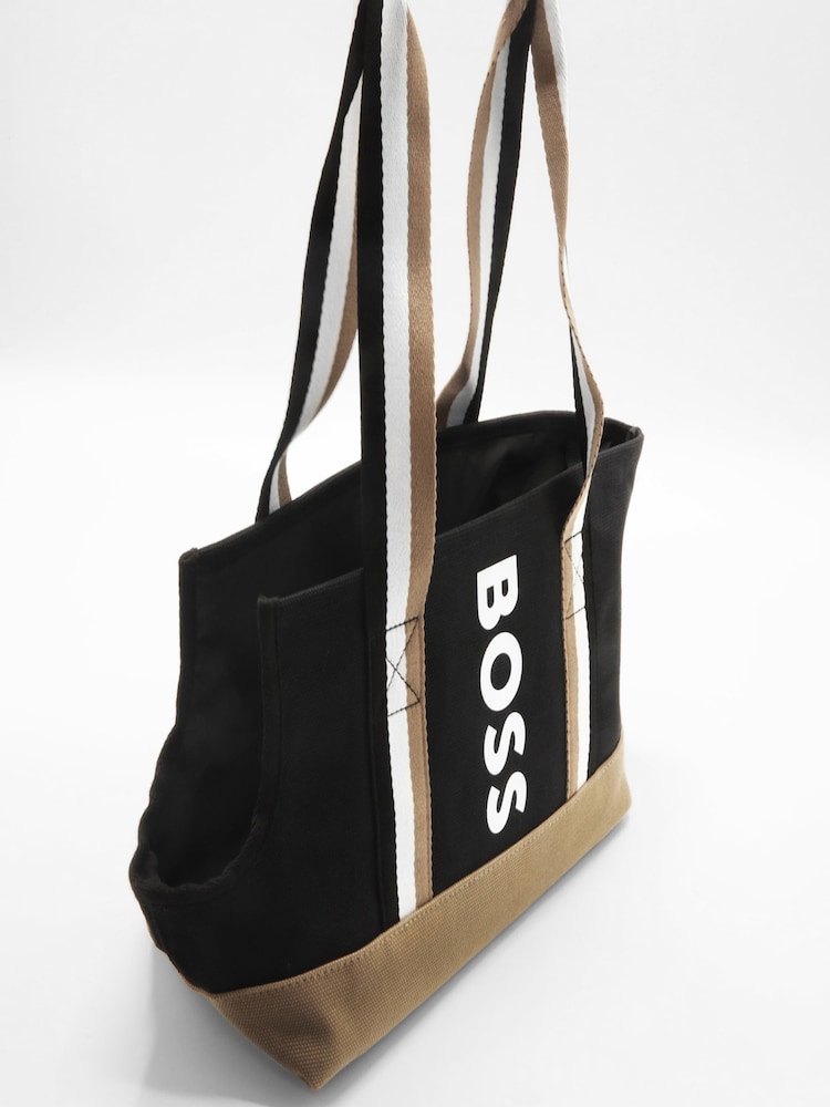 BOSS Black Dog Canvas 100% Cotton Tote - Image 1 of 3