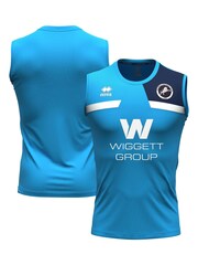 Fanatics Blue Millwall Errea Players Training Sleeveless Top - Image 1 of 3