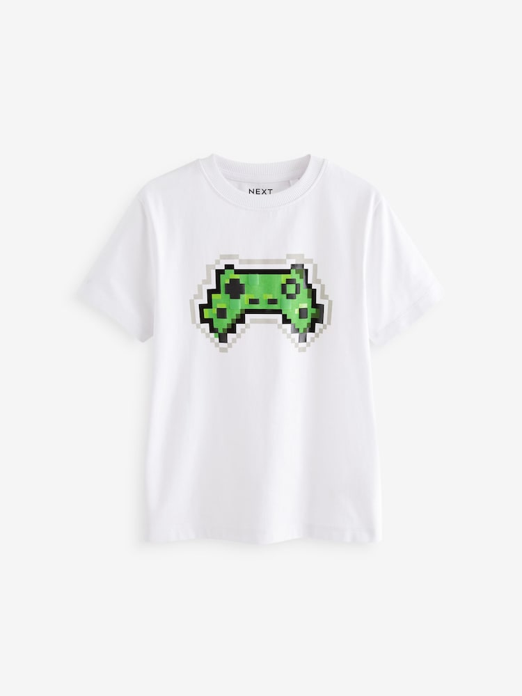 Noir/Blanc/Gris Pixel - Lot de 100% 3 (3-16ans) - Image 5 of 6