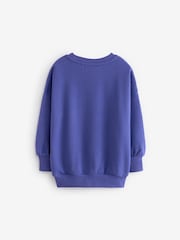 Purple Los Angeles Lakers NBA License Sweatshirt (3-16yrs) - Image 7 of 8
