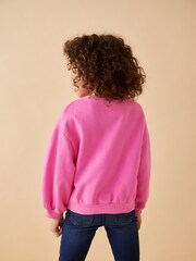 Pink Sequin Star Sweatshirt (3-16yrs) - Image 3 of 7