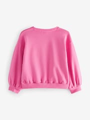 Pink Sequin Star Sweatshirt (3-16yrs) - Image 6 of 7