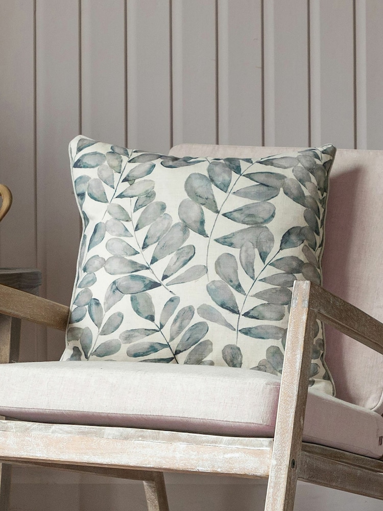 Voyage Willow Rowan Floral Piped Cushion - Image 1 of 4