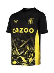 Castore Black Aston Villa Third Match Day Top Kids - Image 2 of 3