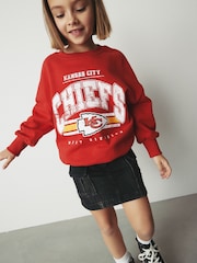 Red Kansas City Chiefs NFL License Sweatshirt (3-16yrs) - Image 1 of 7