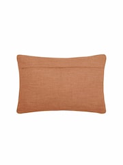 Voyage Cinnamon Aspin Floral 100% Cotton Cushion - Image 3 of 4