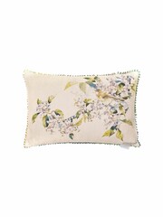 Voyage Apple Willow Warbler Animal Loop Edge Cushion - Image 2 of 4