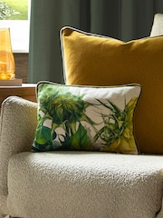 Voyage Fern Easton Floral Piped Cushion - Image 1 of 4