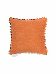 Voyage Marigold Enchanting Thistle Floral Loop Edge Cushion - Image 3 of 4