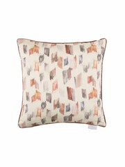 Voyage Rosewater Arwen Abstract Piped Cushion - Image 1 of 3