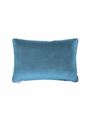 Voyage Bluebell Alston Floral Fringed Cushion - Image 3 of 4
