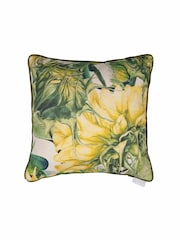 Voyage Linen Easton Floral Piped Cushion - Image 2 of 3