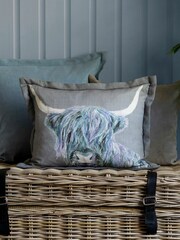 Voyage Azure Lachlan Animal Oxford Cushion - Image 1 of 4