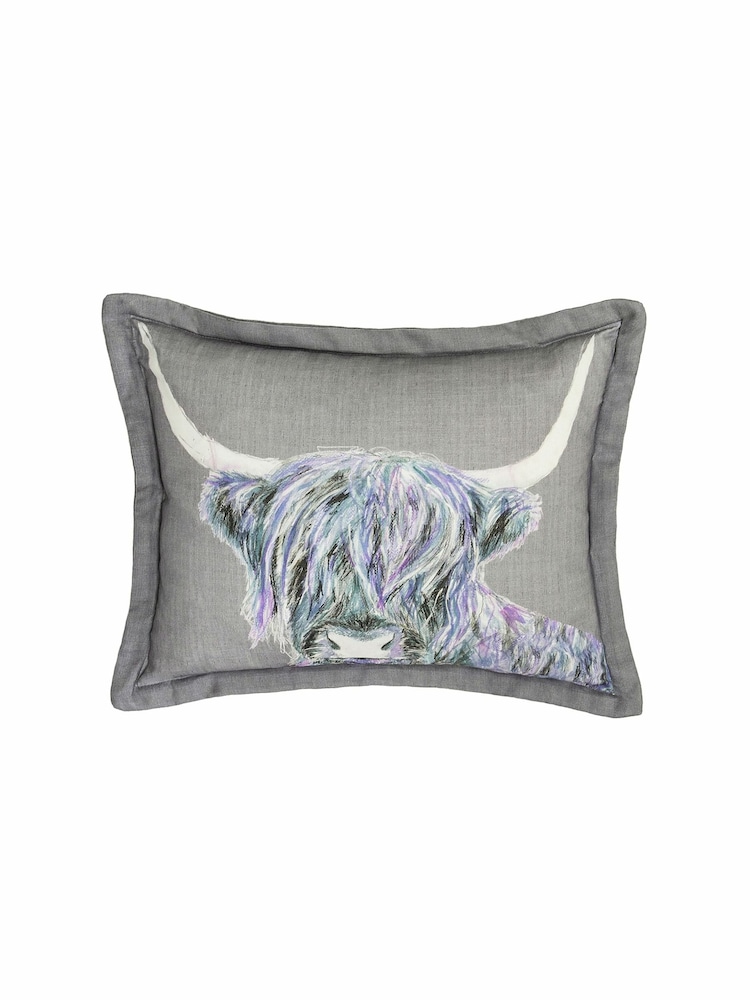 Voyage Azure Lachlan Animal Oxford Cushion - Image 2 of 4