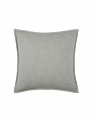 Voyage Ice Selkirk Plain Oxford Cushion - Image 1 of 3