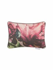 Voyage Fuchsia Sennen Floral Piped Cushion - Image 2 of 4