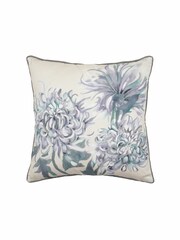Voyage Willow Belladonna Floral Piped Cushion - Image 2 of 3