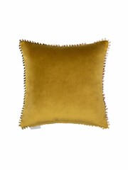 Voyage Olive Lynwood Floral Loop Edge Cushion - Image 3 of 4