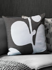 Voyage Storm Betel Floral 100% Cotton Cushion - Image 1 of 4