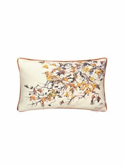 Voyage Auburn Fairfield Floral Piped Cushion - Image 2 of 4
