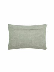Voyage Limestone Bamboo Floral Cushion - Image 3 of 4