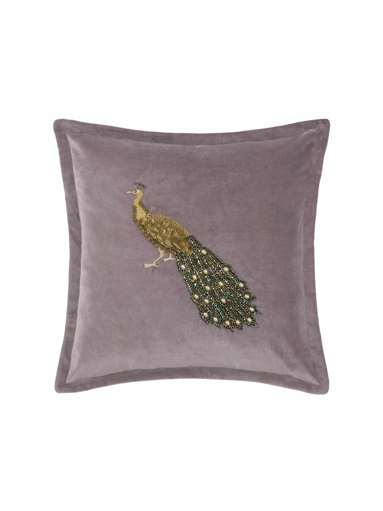 Voyage Lavender Mayura Animal Oxford Cushion - Image 2 of 4