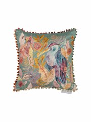 Voyage Forest Ennerdale Forest Animal Loop Edge Cushion - Image 2 of 4