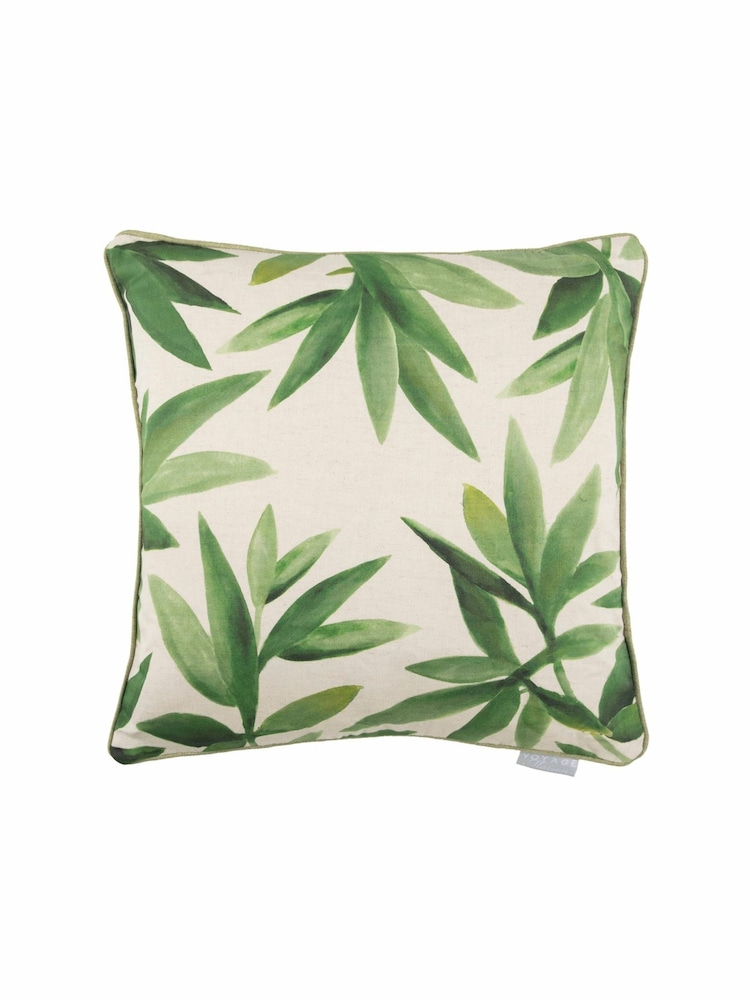 Voyage Apple Silverwood Floral Piped Cushion - Image 2 of 4
