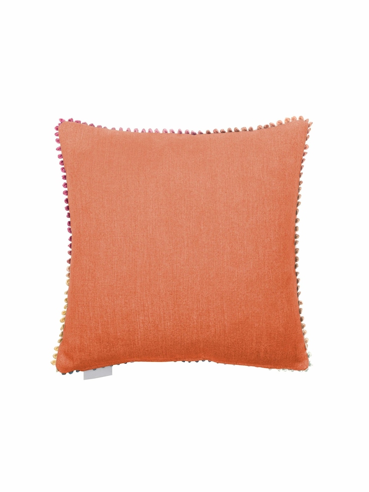 Voyage Teal Ennerdale Forest Animal Loop Edge Cushion - Image 2 of 3
