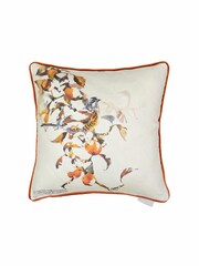 Voyage Rust Fieldfare Animal Piped Cushion - Image 2 of 4