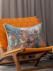 Voyage Twilight Lady Amherst Animal Loop Edge Cushion - Image 1 of 4