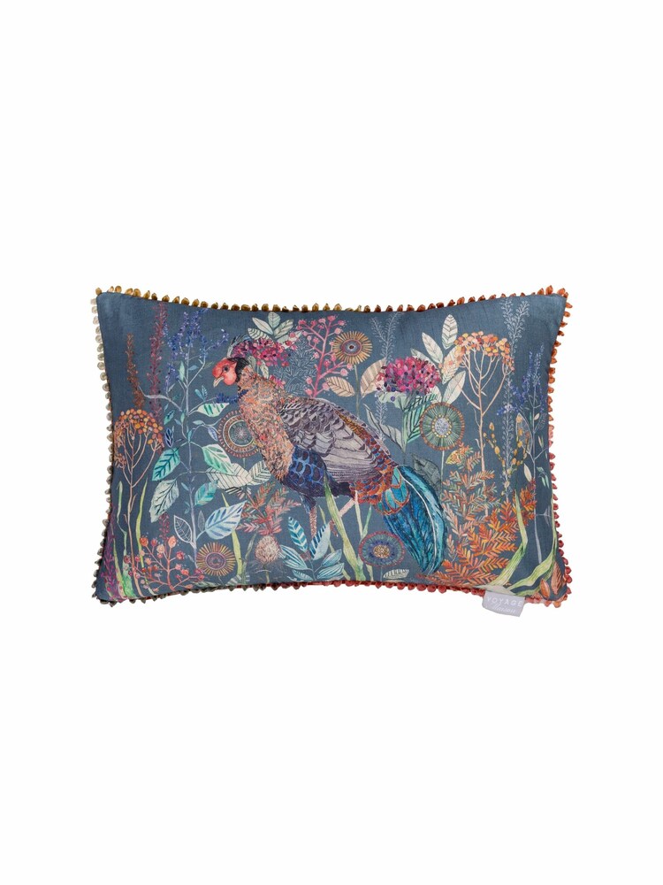 Voyage Twilight Lady Amherst Animal Loop Edge Cushion - Image 2 of 4