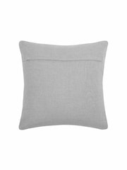 Voyage Steel Bodhi Floral 100% Cotton Cushion - Image 3 of 4