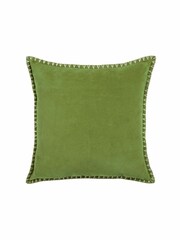 Voyage Grass Stitch Plain Blanket Stitched Cushion - Image 2 of 4