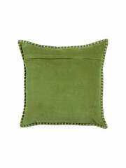 Voyage Grass Stitch Plain Blanket Stitched Cushion - Image 3 of 4