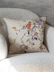 Voyage Stone Mayflower Floral Loop Edge Cushion - Image 1 of 4