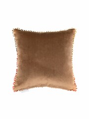 Voyage Stone Mayflower Floral Loop Edge Cushion - Image 3 of 4