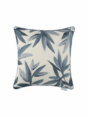 Voyage Ocean Silverwood Floral Piped Cushion - Image 2 of 4