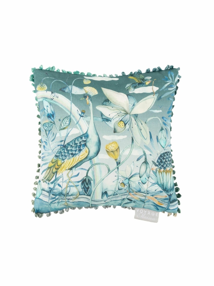Voyage Iris Luan Animal Piped Cord Cushion - Image 2 of 4