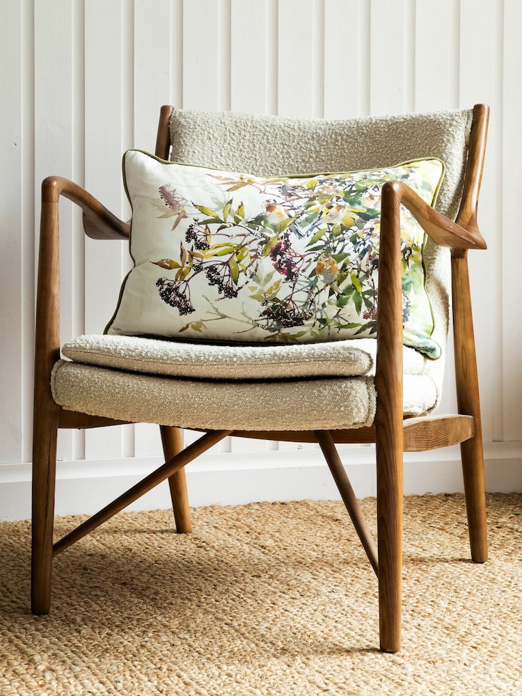 Voyage Acorn Lynhurst Floral Piped Cushion - Image 1 of 4
