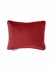 Voyage Russet Elysium Linen Floral Piped Cushion - Image 2 of 3