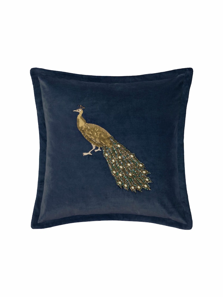 Voyage Midnight Mayura Animal Oxford Cushion - Image 2 of 4