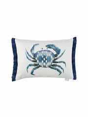 Voyage Cobalt Milton Animal Loop Edge Cushion - Image 2 of 4