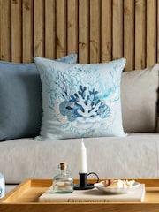 Voyage Seafoam Coralie Coastal Loop Edge Cushion - Image 1 of 4