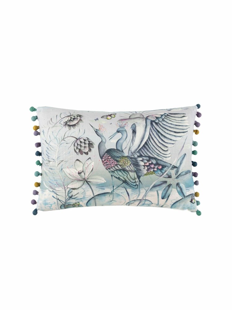 Voyage Willow Chamrosh Animal Pom-Pom Cushion - Image 2 of 4