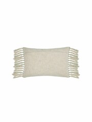 Voyage Seafoam Cairns Abstract Fringed Cushion - Image 3 of 4