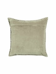 Voyage Quartz Stitch Plain Blanket Stitched Cushion - Image 3 of 4
