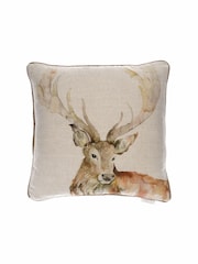 Voyage Linen Gregor Animal Piped Cushion - Image 1 of 2